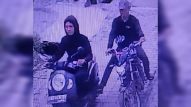 Tangkapan pelaku layar curanmor di Medan. [Istimewa]